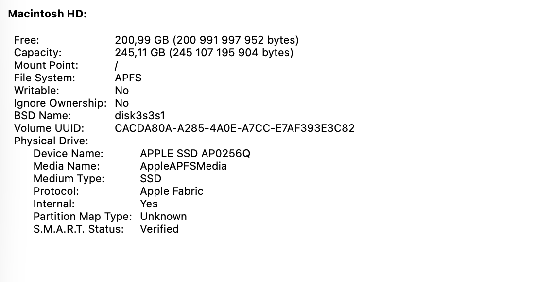 Apple MacBook Air 13-inch "M1" (2020) 8 CPU/ 7 GPU 8GB RAM 256GB SSD Rose Gold - Line on Screen (Condition: Faulty / As-Is) - Image 17